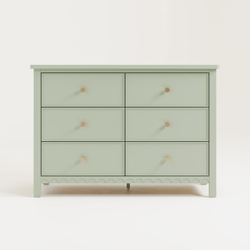 Graco Sasha 6 Drawer Double Dresser & Reviews | Wayfair